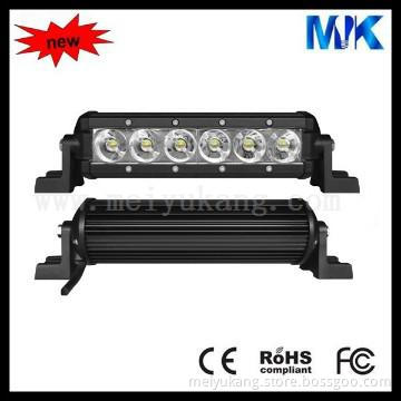 8\" 18W Offroad LED Single Row LED Light Bars For 4wd UTV MK-971
